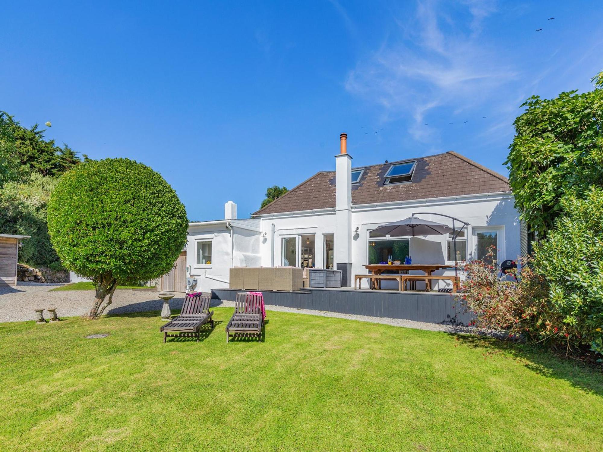 Tregarrek Villa Coverack Bagian luar foto