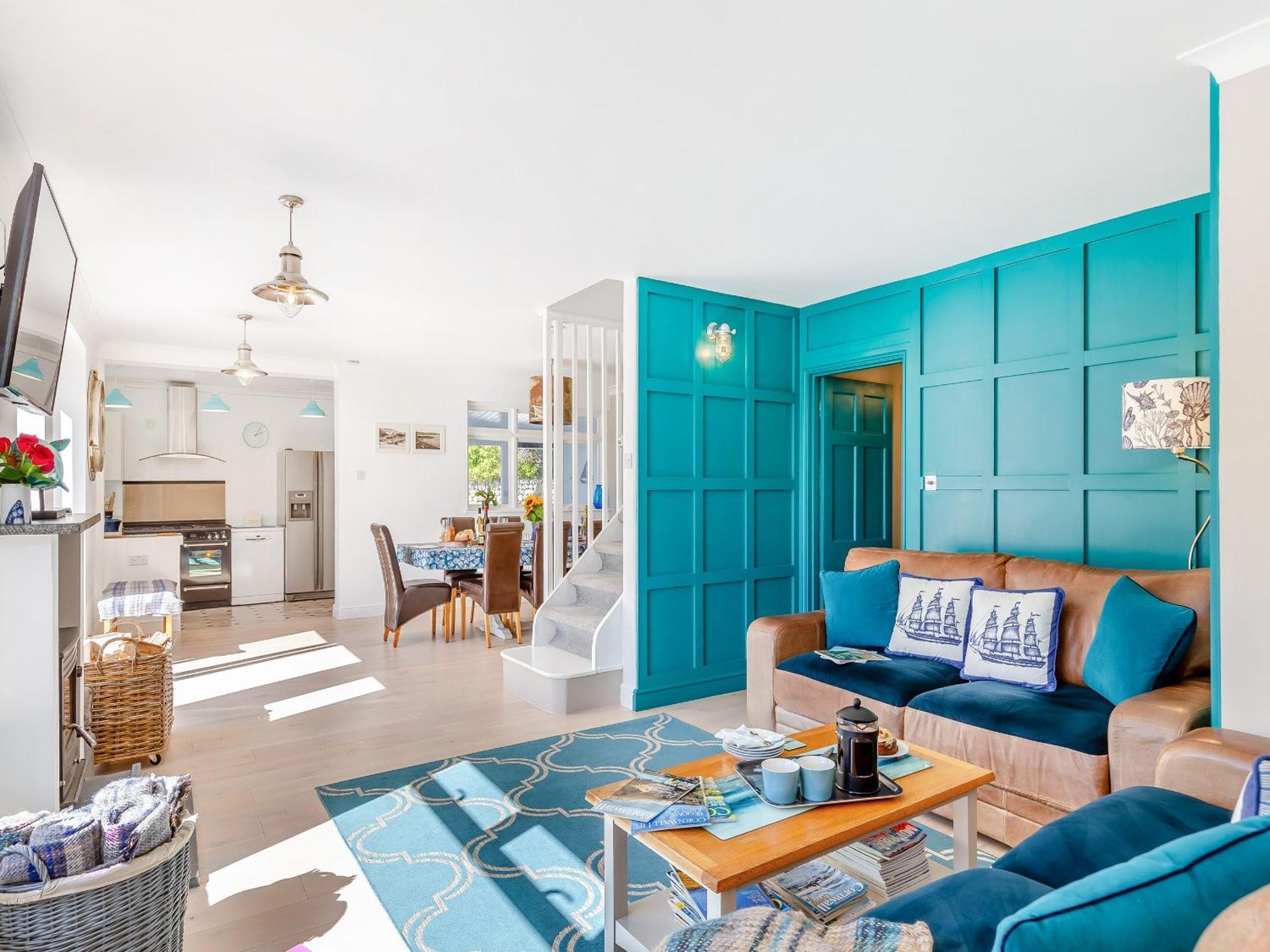 Tregarrek Villa Coverack Bagian luar foto