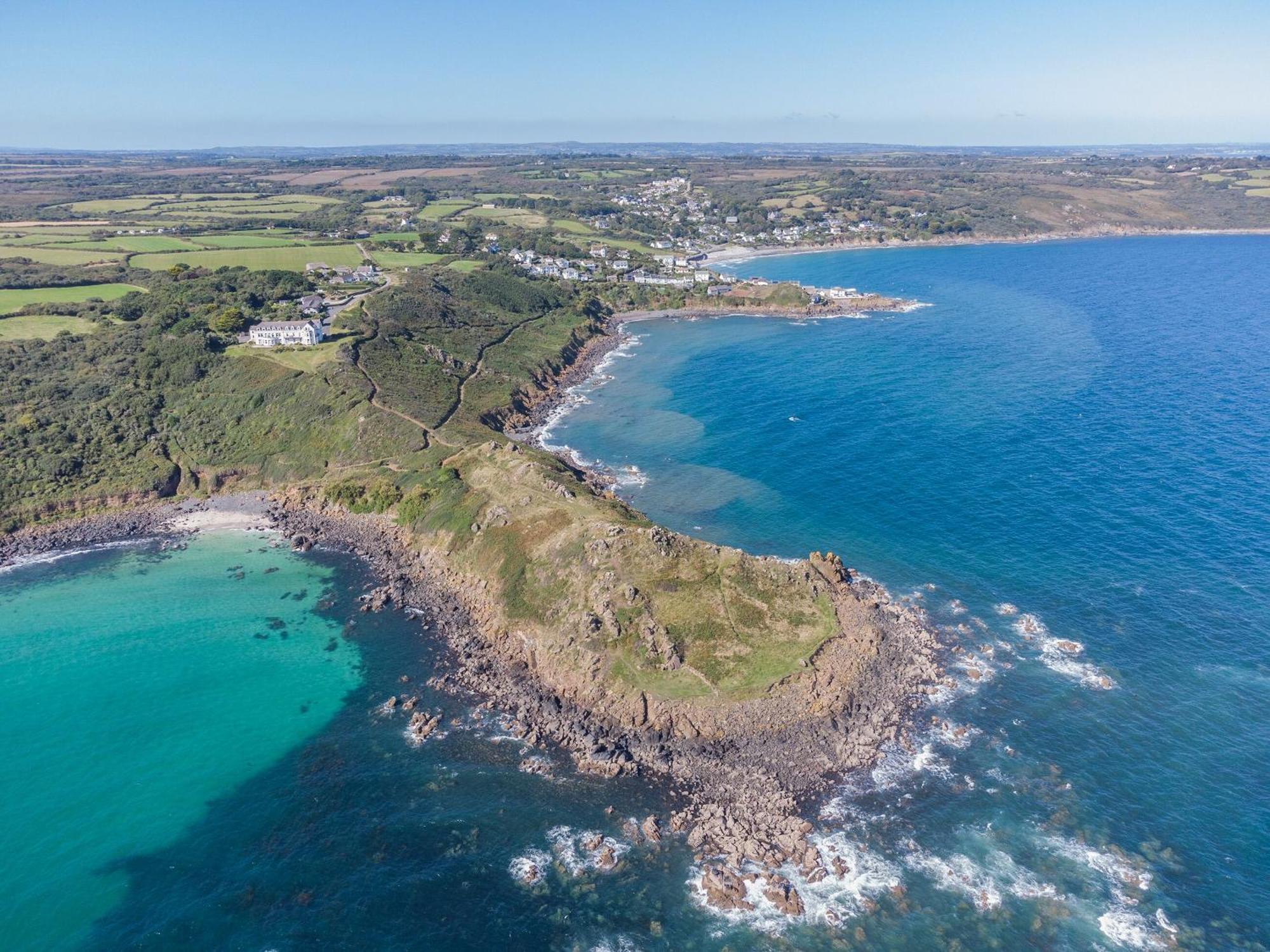 Tregarrek Villa Coverack Bagian luar foto