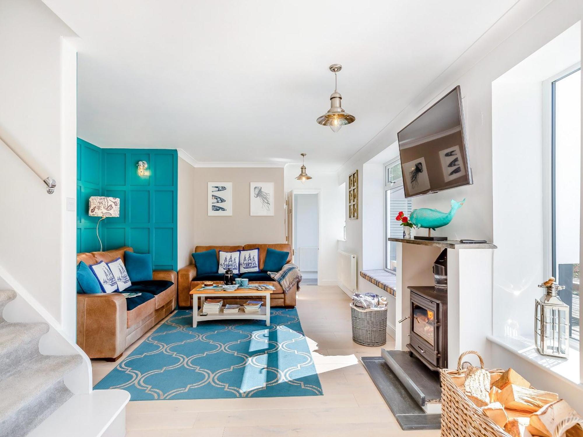 Tregarrek Villa Coverack Bagian luar foto