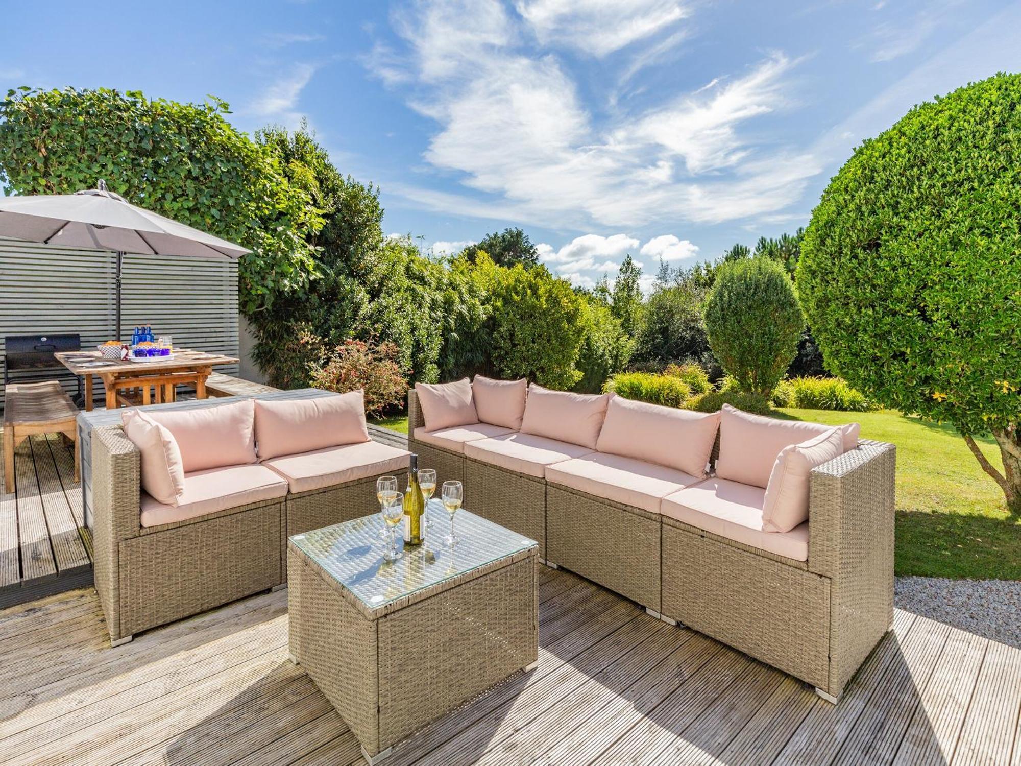 Tregarrek Villa Coverack Bagian luar foto